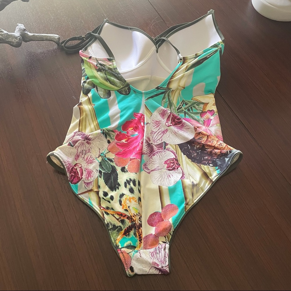 GRIMALDI MARE ITALY floral one piece swimsuit - Picture 4 of 11